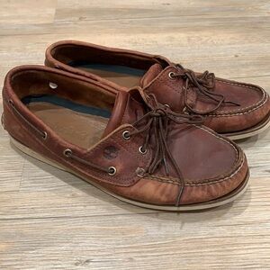 Timberland Leather Boat Shoes